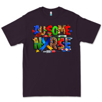 Plum ausome autism nurse Premium Tee - Zillion Design Studio