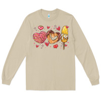 Mushroom valentines day mexican food Long Sleeve Tee - MaliasSmallBusiness