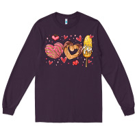 Plum valentines day mexican food Long Sleeve Tee - MaliasSmallBusiness