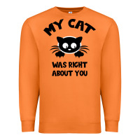 Carrot My Cat Was Right About You Premium Sweatshirt - Bettercallsaul