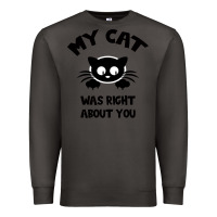 Smoke My Cat Was Right About You Premium Sweatshirt - Bettercallsaul