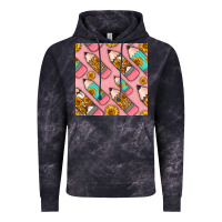 Cloud Black western pencil seamless pattern Vintage Hoodie - BundleAndBundleShop