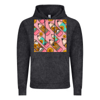 Vintage Arctic western pencil seamless pattern Vintage Hoodie - BundleAndBundleShop