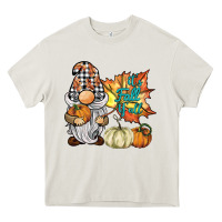Cream it's fall y'all gnome Heavy Core Tee - BarkalooDesign