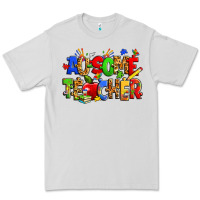 Dove Grey ausome autism teacher Premium Tee - Zillion Design Studio