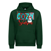 Forest Green cozy season Urban Hoodie - OliviaCreatesArt