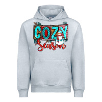 Heather Grey cozy season Urban Hoodie - OliviaCreatesArt