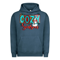 Pigment Midnight Navy cozy season Urban Hoodie - OliviaCreatesArt