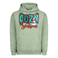 Pigment Oil Green cozy season Urban Hoodie - OliviaCreatesArt