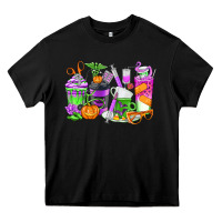 Halloween Nurse Coffee Cups Heavy Core Tee | Teevron