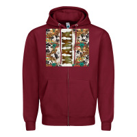 Burgundy Western Mama Tumbler Zipper Hoodie - BundleAndBundleShop
