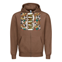 Chestnut Western Mama Tumbler Zipper Hoodie - BundleAndBundleShop
