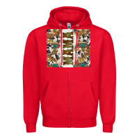 Red Western Mama Tumbler Zipper Hoodie - BundleAndBundleShop