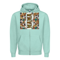 Seafoam Western Mama Tumbler Zipper Hoodie - BundleAndBundleShop