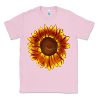 Bubblegum Pink tiger eyes sunflower Classic Tee - LillyAllenDesigns