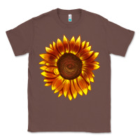 Chestnut tiger eyes sunflower Classic Tee - LillyAllenDesigns