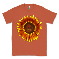 Copper tiger eyes sunflower Classic Tee - LillyAllenDesigns