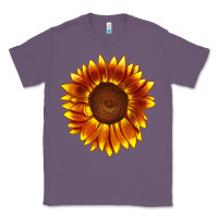 Lavender tiger eyes sunflower Classic Tee - LillyAllenDesigns