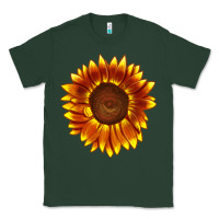 Sports Green tiger eyes sunflower Classic Tee - LillyAllenDesigns