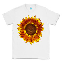 White tiger eyes sunflower Classic Tee - LillyAllenDesigns
