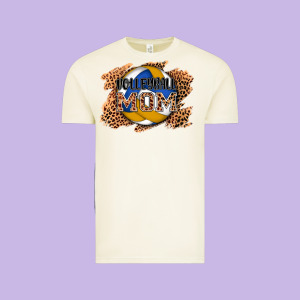 Volleyball Mom Vintage Tee Designed By Adodesignshop