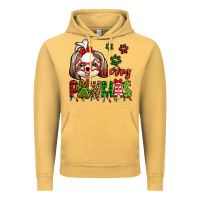 Vintage Mustard merry pawmas christmas shih tzu Vintage Hoodie - Jasminsmagicworld