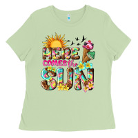 Matcha here comes the sun Ladies Tee - texasbilliewilder