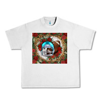 Lunar Rock american football helmet and leopard Urban Heavy Tee - NancyCooperArtShop
