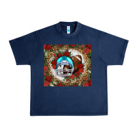 Navy american football helmet and leopard Urban Heavy Tee - NancyCooperArtShop