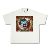 Pistachio american football helmet and leopard Urban Heavy Tee - NancyCooperArtShop