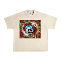 Sandshell american football helmet and leopard Urban Heavy Tee - NancyCooperArtShop
