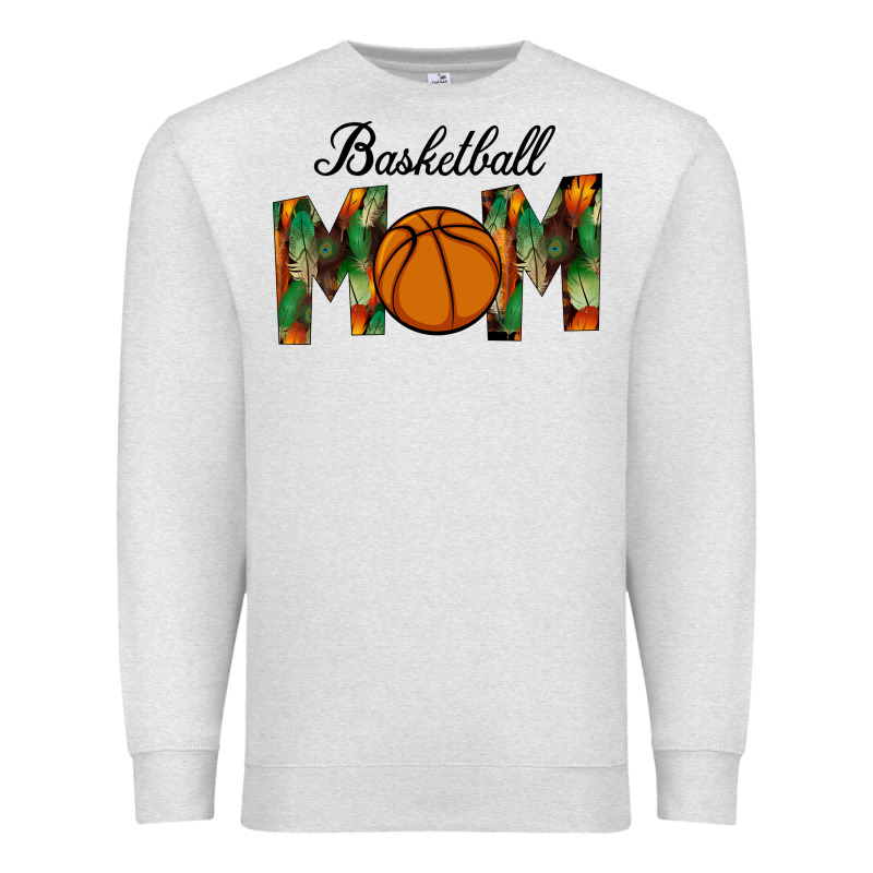 Basketball Mom Premium Sweatshirt by Bettercallsaul | Teevron