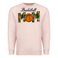 Pale Pink Basketball Mom Premium Sweatshirt - Bettercallsaul