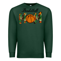 Sports Green Basketball Mom Premium Sweatshirt - Bettercallsaul