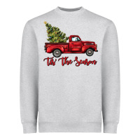 Heather Grey tis the season Heavyweight Sweatshirt - BarkalooDesign