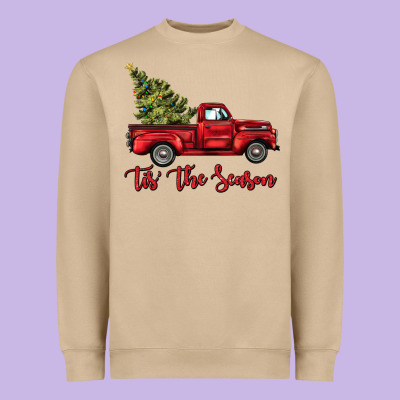 Tis The Season Heavyweight Sweatshirt Designed By Barkaloodesign
