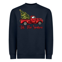 Navy tis the season Heavyweight Sweatshirt - BarkalooDesign