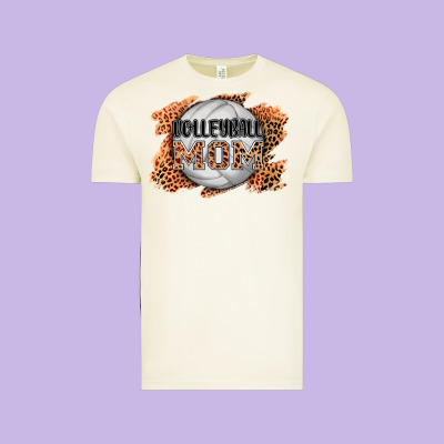 Volleyball Mom Vintage Tee Designed By Adodesignshop