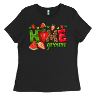 Black home grown Ladies Tee - texasbilliewilder