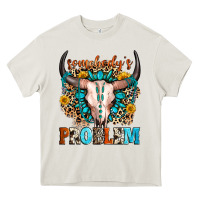 Cream somebody's problem Heavy Core Tee - Zillion Design Studio