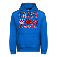 Cobalt happy valentine's day paws Urban Hoodie - OliviaCreatesArt