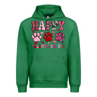 Emerald happy valentine's day paws Urban Hoodie - OliviaCreatesArt