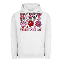 Pigment Lunar Rock happy valentine's day paws Urban Hoodie - OliviaCreatesArt