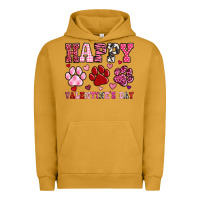 Pigment Peanut Butter happy valentine's day paws Urban Hoodie - OliviaCreatesArt