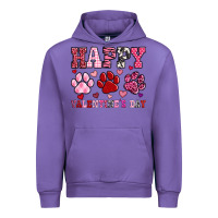 Tulip happy valentine's day paws Urban Hoodie - OliviaCreatesArt