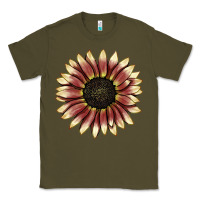 Army Green strawberry blonde sunflower Classic Tee - LillyAllenDesigns