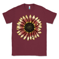 Burgundy strawberry blonde sunflower Classic Tee - LillyAllenDesigns
