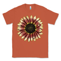Copper strawberry blonde sunflower Classic Tee - LillyAllenDesigns