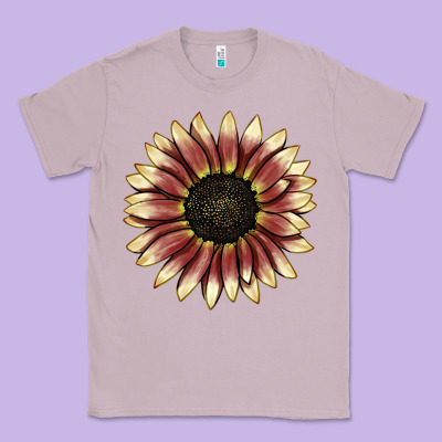 Strawberry Blonde Sunflower Classic Tee Designed By Lillyallendesigns