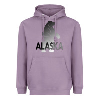 Lavender Alaska Bear Heavyweight Hoodie - Bettercallsaul